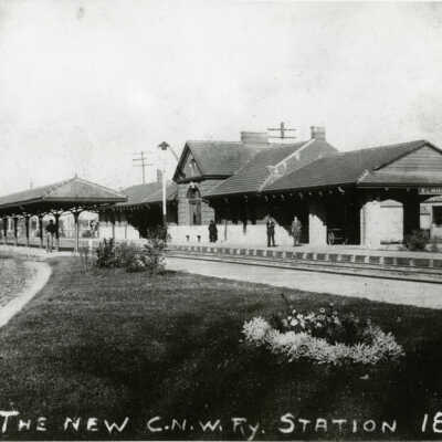 Chicago & North Western Railroad depot