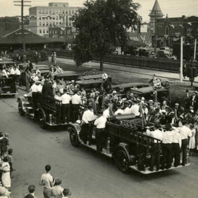 Elmhurst Centennial parade, 1936