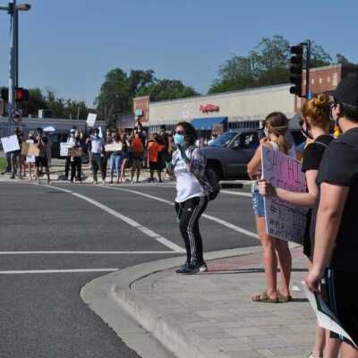 Police Brutality Protest at North Avenue and N. York