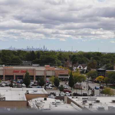 View from Addison Parking Deck