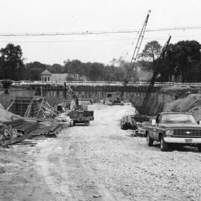 Kenilworth Avenue Underpass Construction