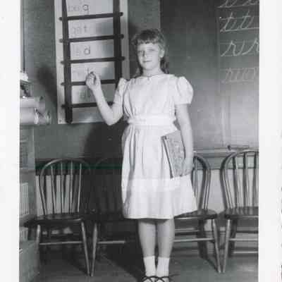 Washington School, student