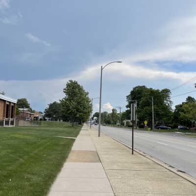 S. York Street Looking South