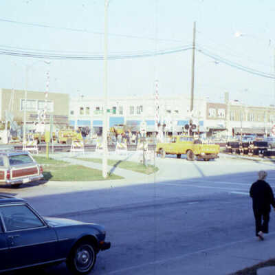 Chicago & North Western Railroad at Addison Avenue