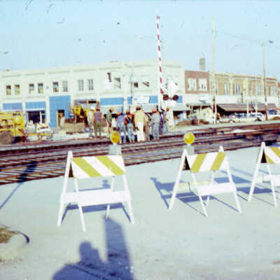 Chicago & North Western Railroad at Addison Avenue