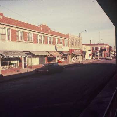 W. First Street looking East