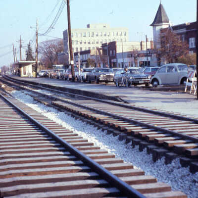 Chicago & North Western Railroad Looking East