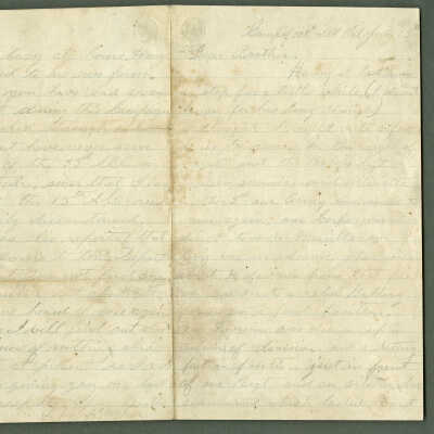 Civil War-era Letter to Frederick Fischer