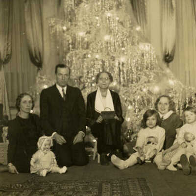 Marylouise Engel and Daughter Mary Louise with Grandma Ferguson