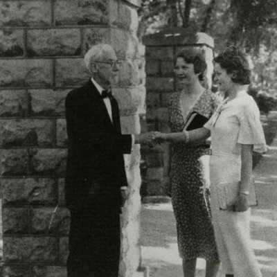 Elmhurst College, Daniel Irion and co-ed students