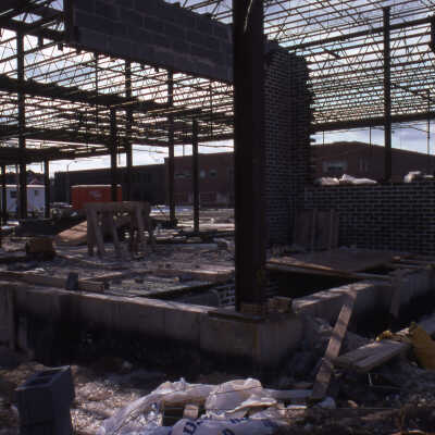 Elmhurst National Bank Annex under construction