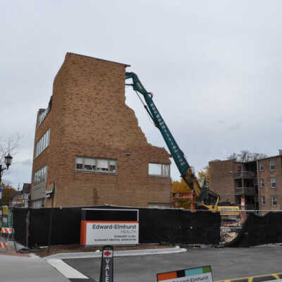 Elmhurst Memorial Clinic, demolition