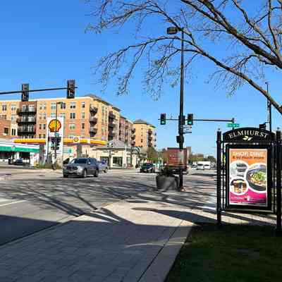 Intersection of N. York and Third Streets