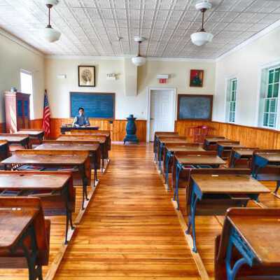 Churchville Schoolhouse, Interior