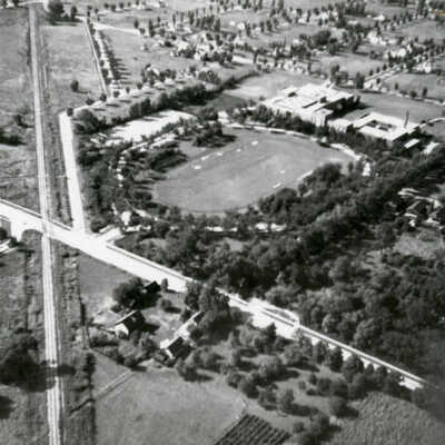 Aerial View, York Community High School