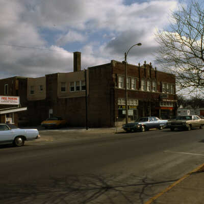 York Street looking southeast towards 135 S. York Street