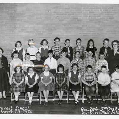 Roosevelt School Class, 1956