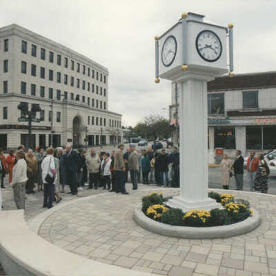 Elmhurst Sesquicentennial Clock Dedication