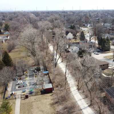 Aerial View, Illinois Prairie Path