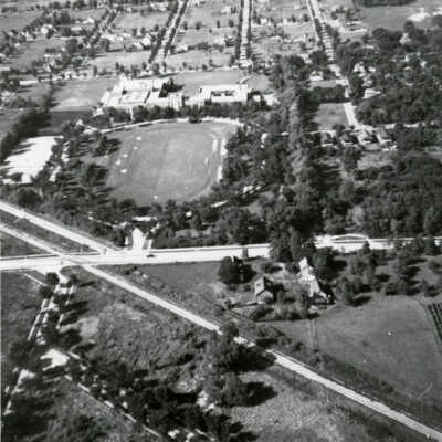 Aerial View of York Community High School