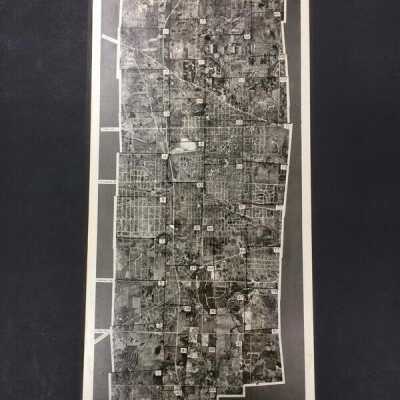 Photograph, Aerial Composite of Elmhurst Area