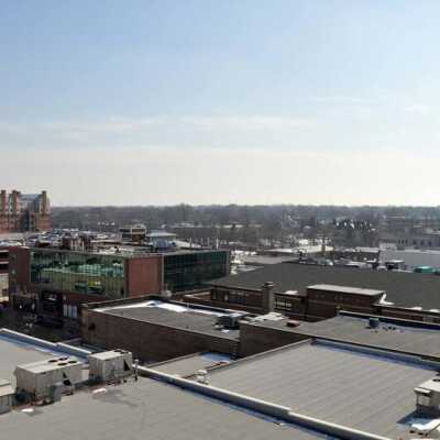 View from Addison Parking Deck