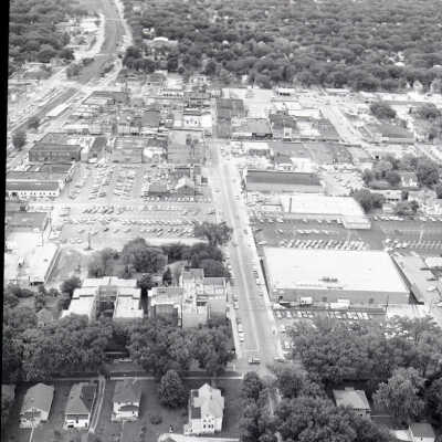 Aerial View, Downtown Elmhurst