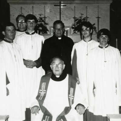 Episcopal Church of Our Saviour Pastors and Altar Boys