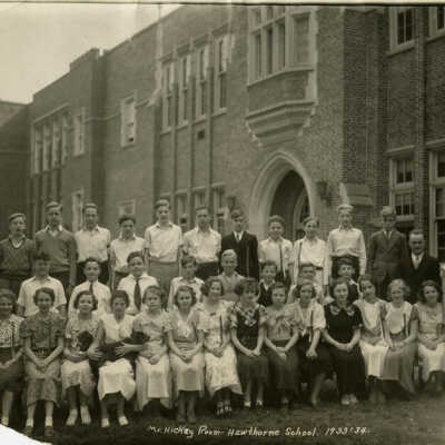 Hawthorne School Class, circa 1933