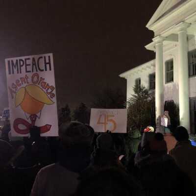 Impeachment Rally in Wilder Park