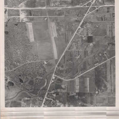 Photograph, aerial view of Elmhurst Area