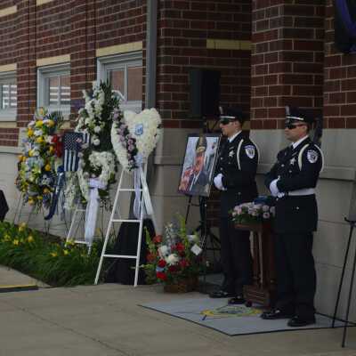 Memorial Service for Police Chief Michael Ruth