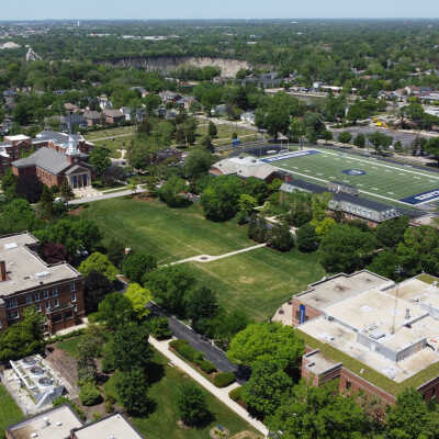 Aerial View of Elmhurst University