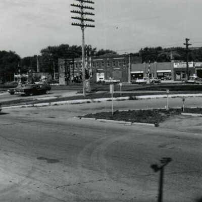 Chicago & North Western Railroad crossing