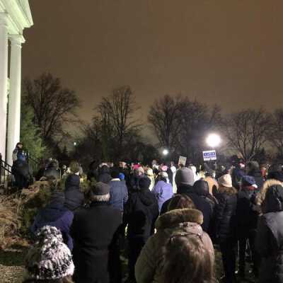 Impeachment Rally in Wilder Park