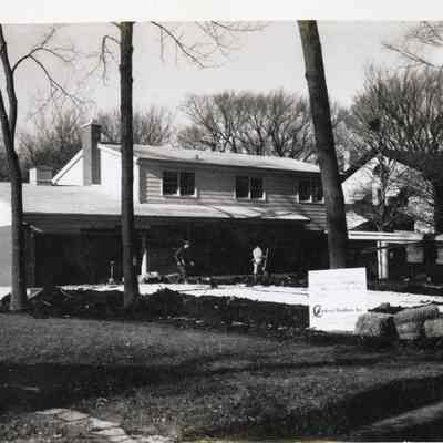 House at 346 Prospect Avenue, construction