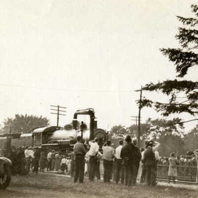 President Warren G. Harding Funeral Train Spectators