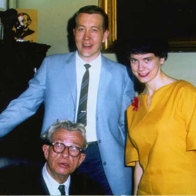 Dennis & Betsy Aldred with U.S. Senator Everett Dirksen