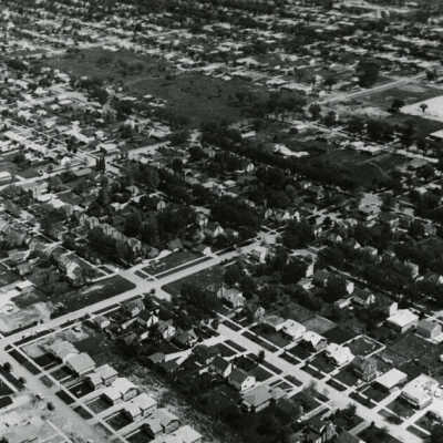 Aerial View of Spring Road