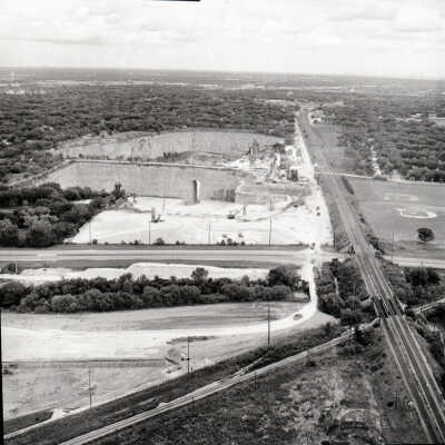 Aerial View, Elmhurst Chicago Stone Quarry