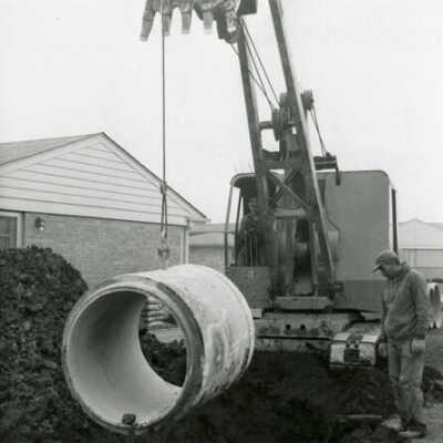 Brynhaven Subdivision sewer installation
