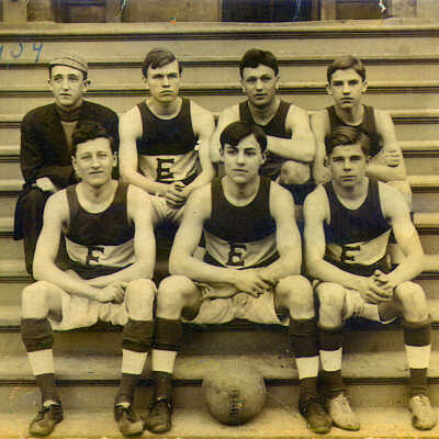 Elmhurst College Basketball Team.