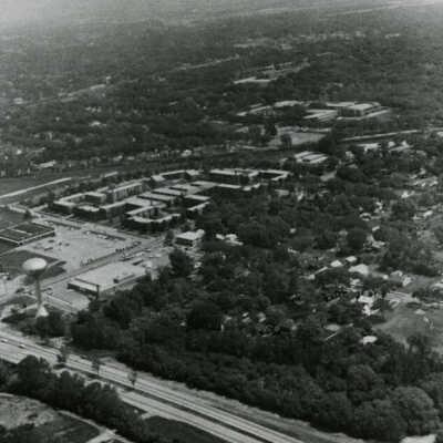 Aerial View of Route 83 and St. Charles Road