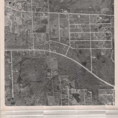 Photograph, aerial view of Elmhurst Area