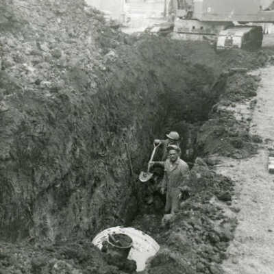 Brynhaven Subdivision sewer installation