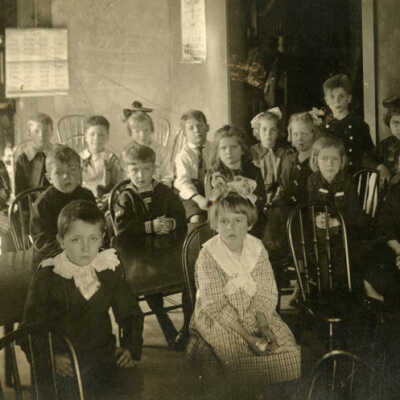 Hawthorne School Class, circa 1900