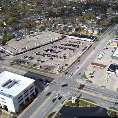 Aerial View of York Street and Butterfield Road