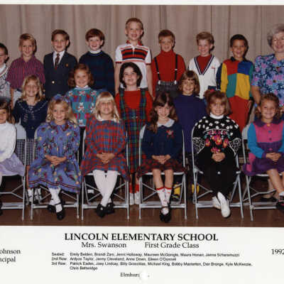 Lincoln Elementary School Class