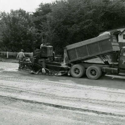 West Avenue roadwork