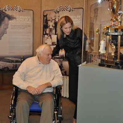 Fred Lorenzen at the Elmhurst History Museum